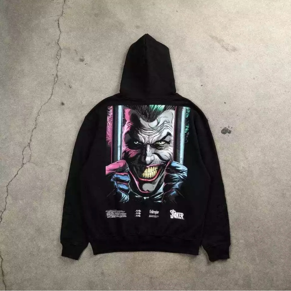 CIVIL Regime X JOKER BLACK HOODIE Sold OUT Size MEDIUM